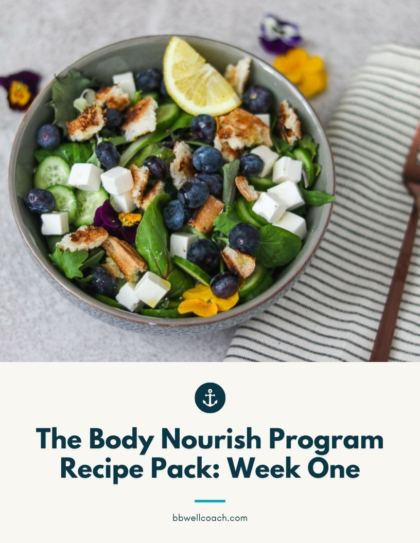 The Body Nourish Program Recipe Pack